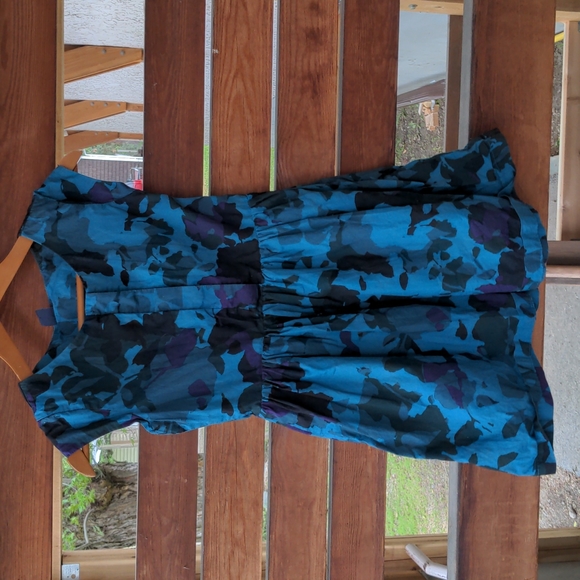 GAP Other - Gap blue floral cotton girls dress 10